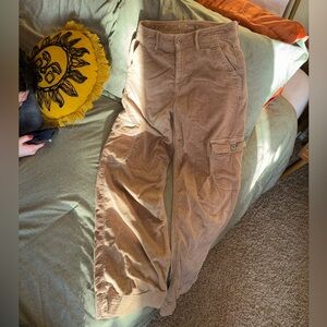 American Eagle Outfitters Brown Cargo Pants Corduroy
